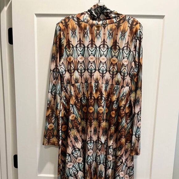 Isle Stain Glass Print Dress, L - Picture 2 of 12